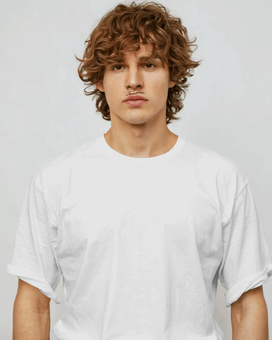 2030 DESIGN DTG printed 240 GSM 100% Cotton Oversized T-Shirt – Premium Heavyweight Fabric