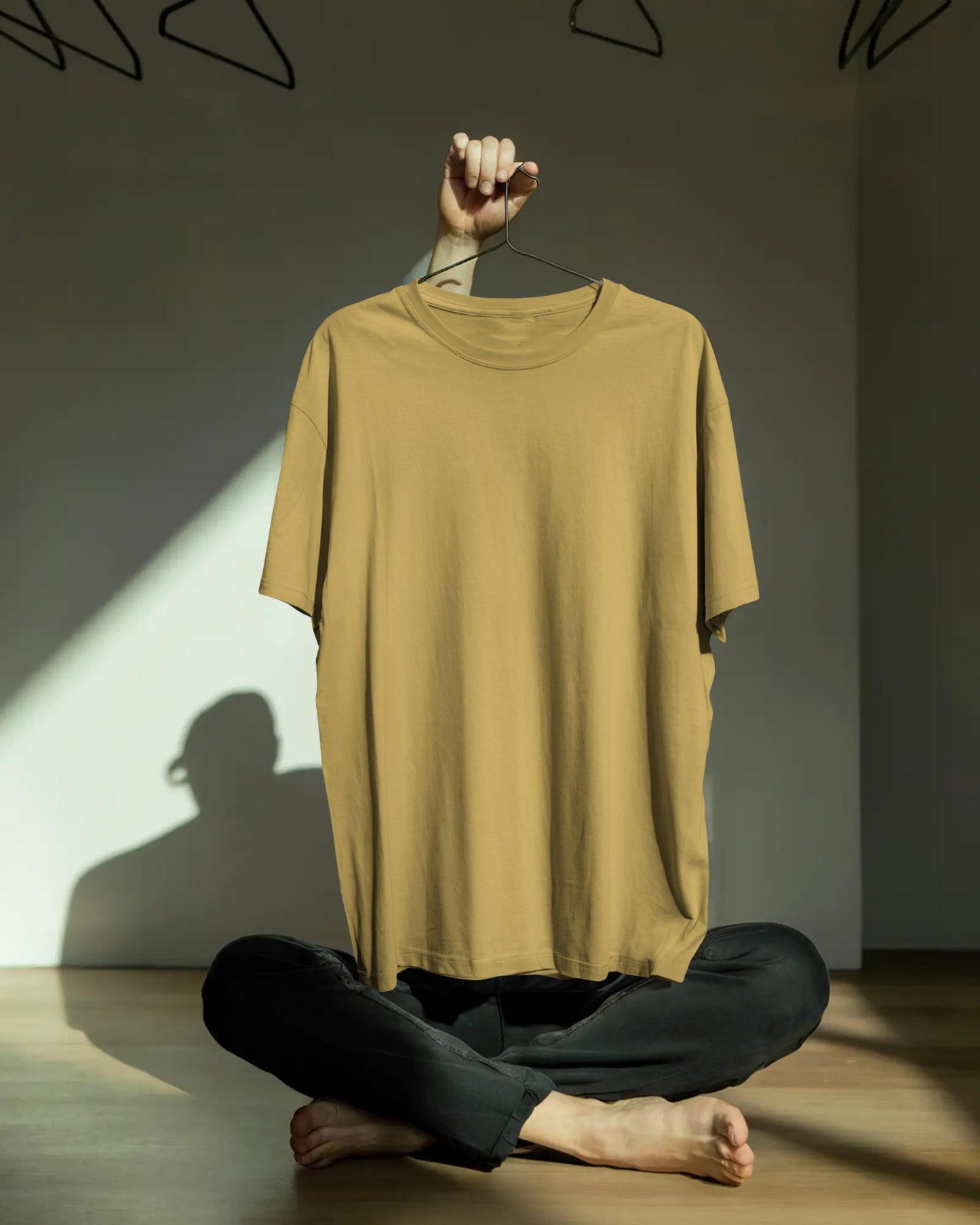 SAMURAI DESIGN DTG printed 180 GSM 100% Cotton Oversized T-Shirt – Premium lightweight Fabric