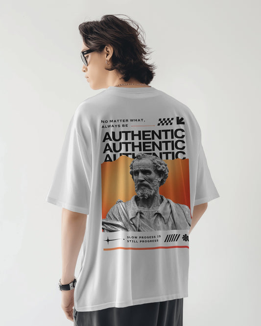 AURTHENTIC Design 240 GSM DTF PRIENTED 100% Cotton Oversized T-Shirt – Premium Heavyweight Fabric