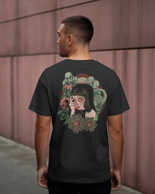 WILD FOREST DTG printed Unisex 180 GSM Classic Crew Cotton T-Shirt  | Everyday Comfort Fit