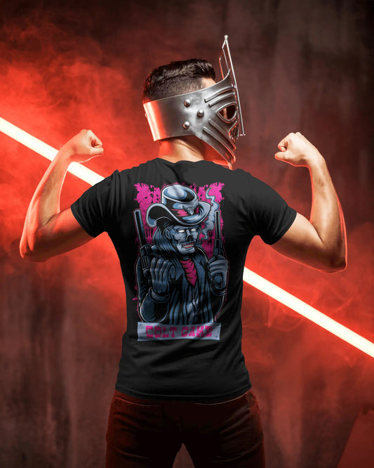 COLT GAME DESIGN DTG printed Unisex 180 GSM Classic Crew Cotton T-Shirt  | Everyday Comfort Fit