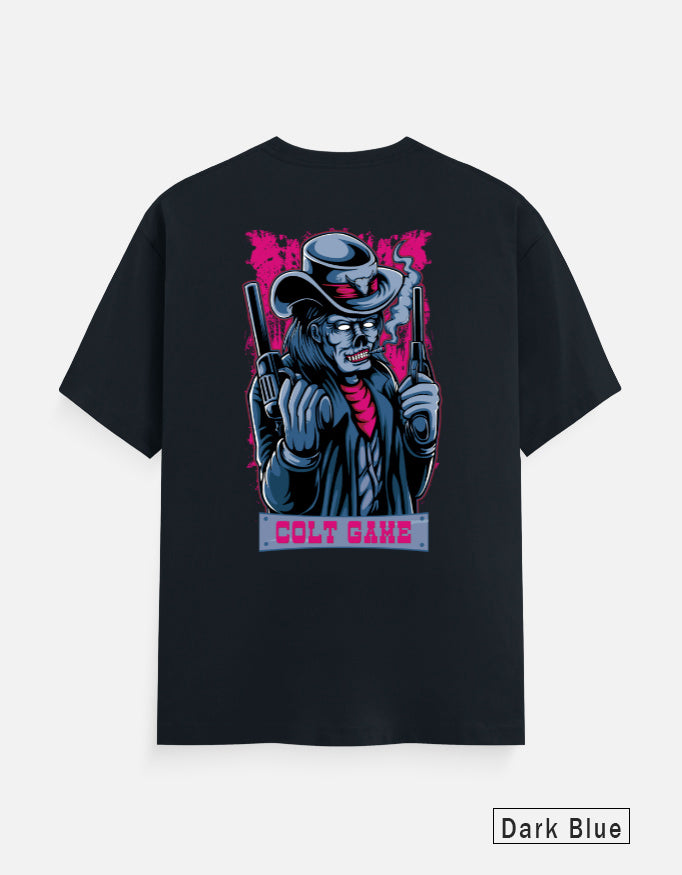 COLT GAME DESIGN DTG printed Unisex 180 GSM Classic Crew Cotton T-Shirt  | Everyday Comfort Fit