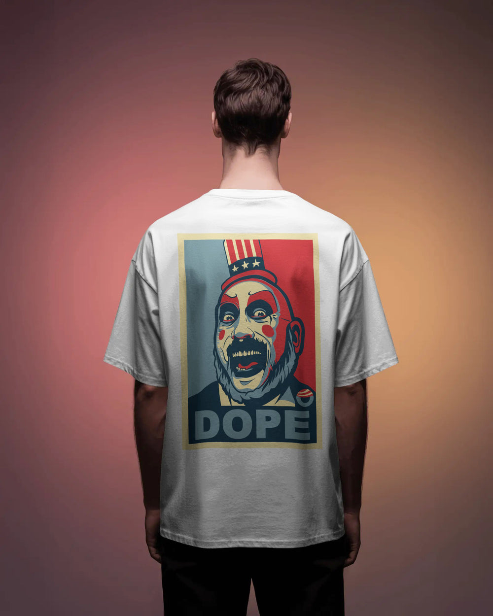DOPE Design 240 GSM DTF PRIENTED 100% Cotton Oversized T-Shirt – Premium Heavyweight Fabric