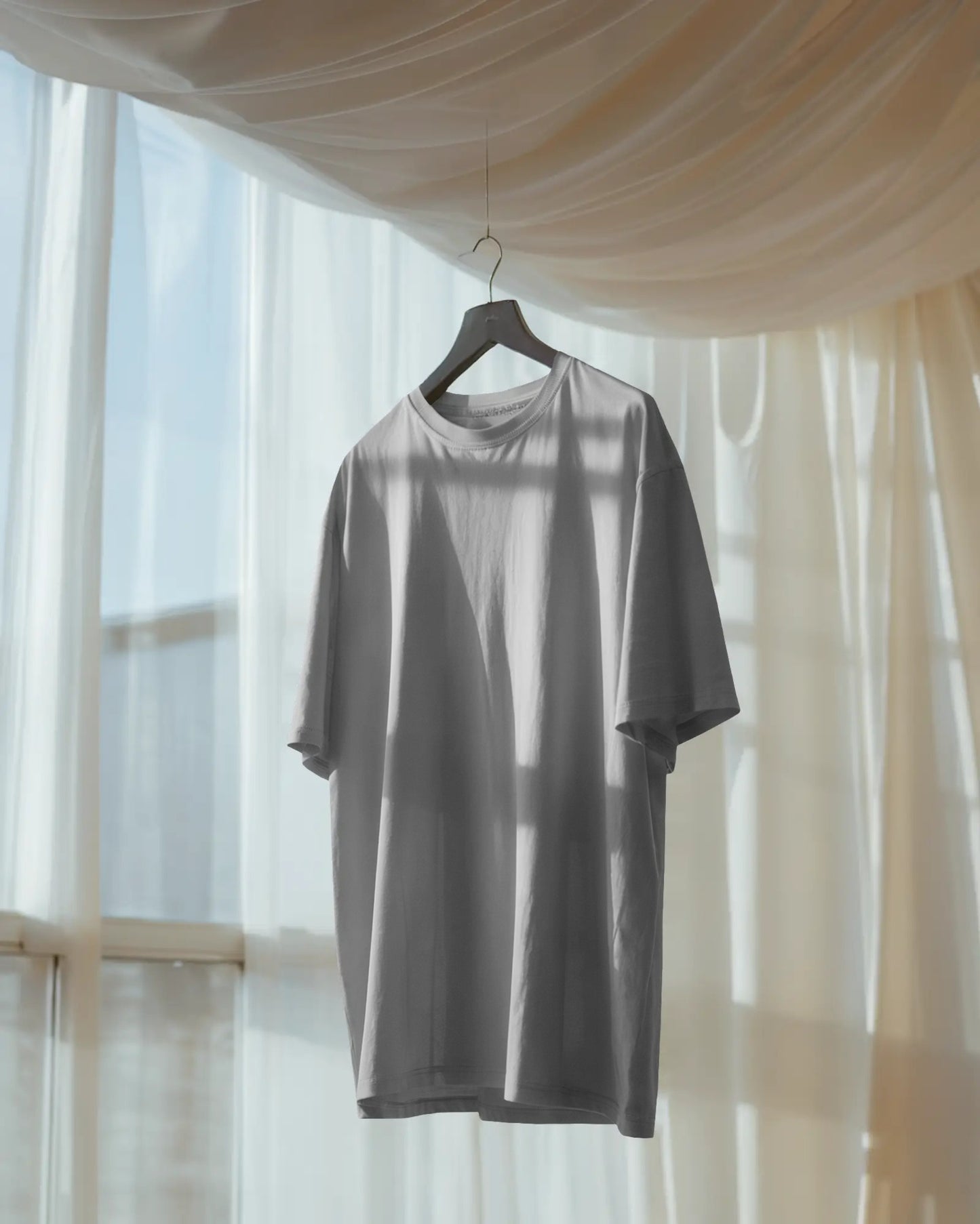 DRIFTKING DTG printed 240 GSM 100% Cotton Oversized T-Shirt – Premium Heavyweight Fabric