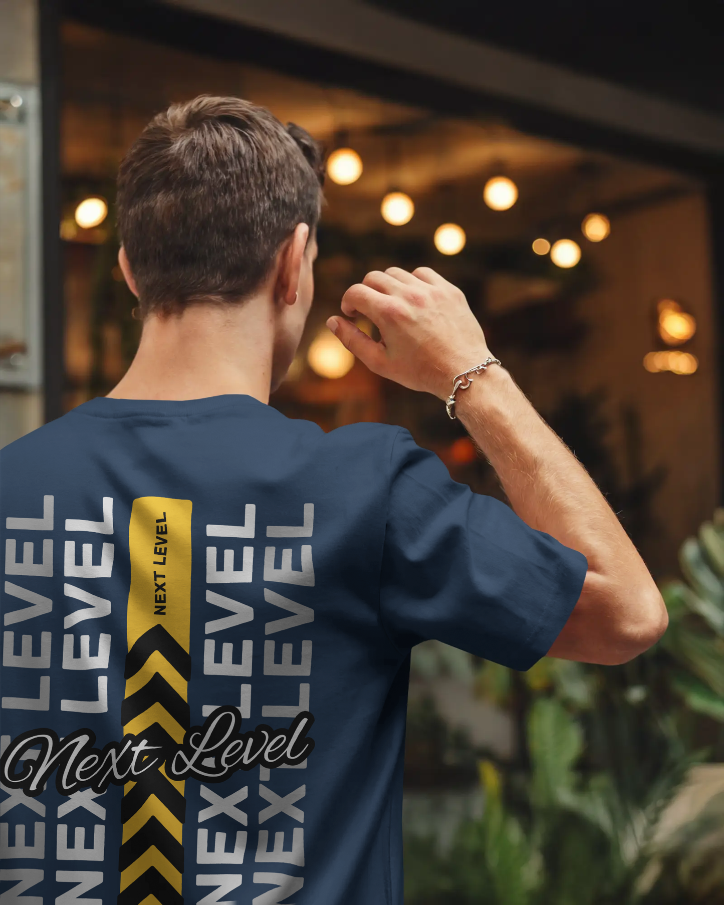 NEXT LEVEL 240 GSM DTF PRIENTED 100% Cotton Oversized T-Shirt – Premium Heavyweight Fabric