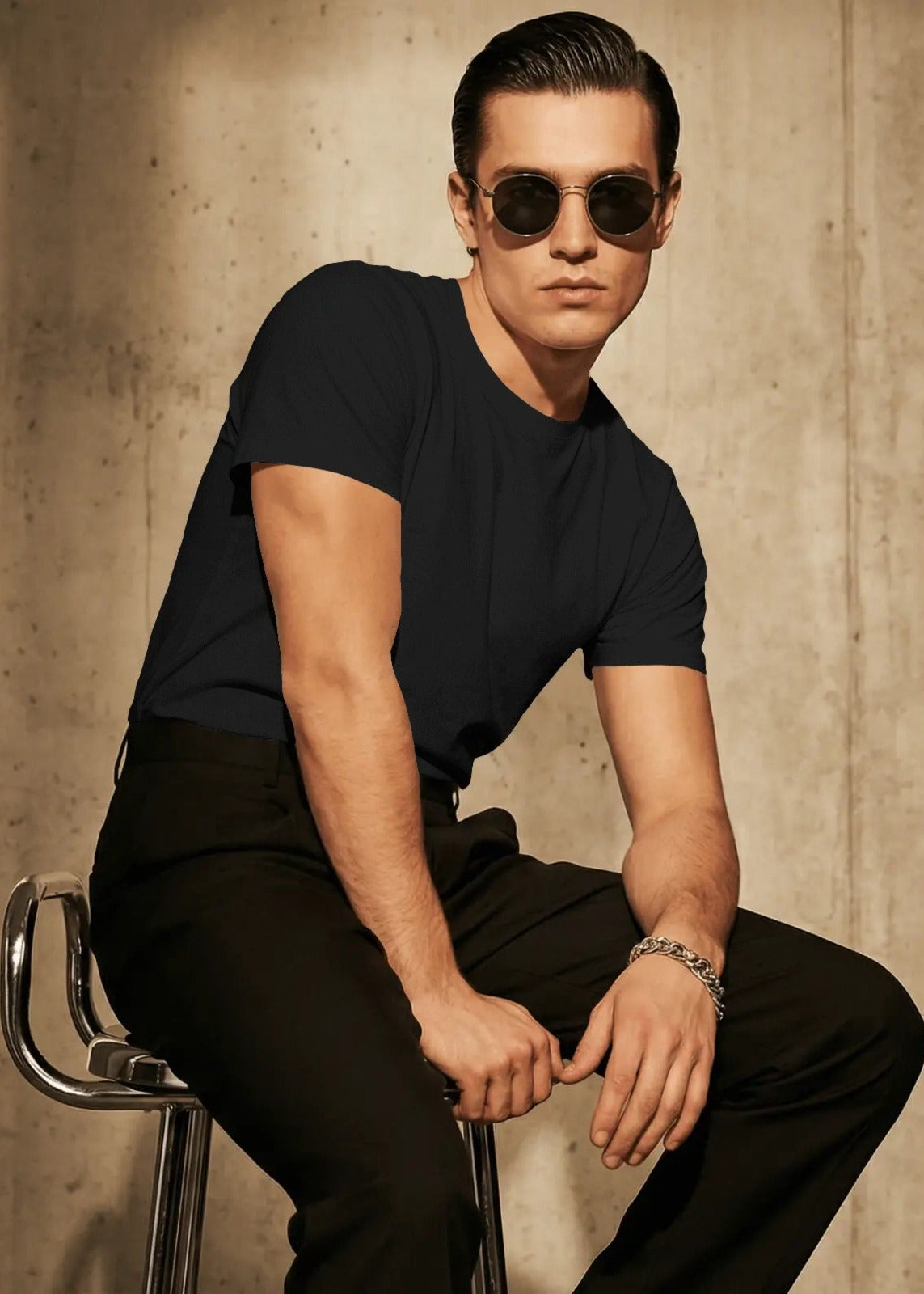 FUNKY DESIGN DTG printed Unisex 180 GSM Classic Crew Cotton T-Shirt | Everyday Comfort Fit