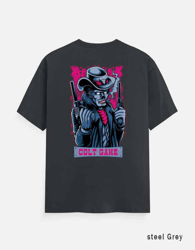 COLT GAME DESIGN DTG printed Unisex 180 GSM Classic Crew Cotton T-Shirt  | Everyday Comfort Fit